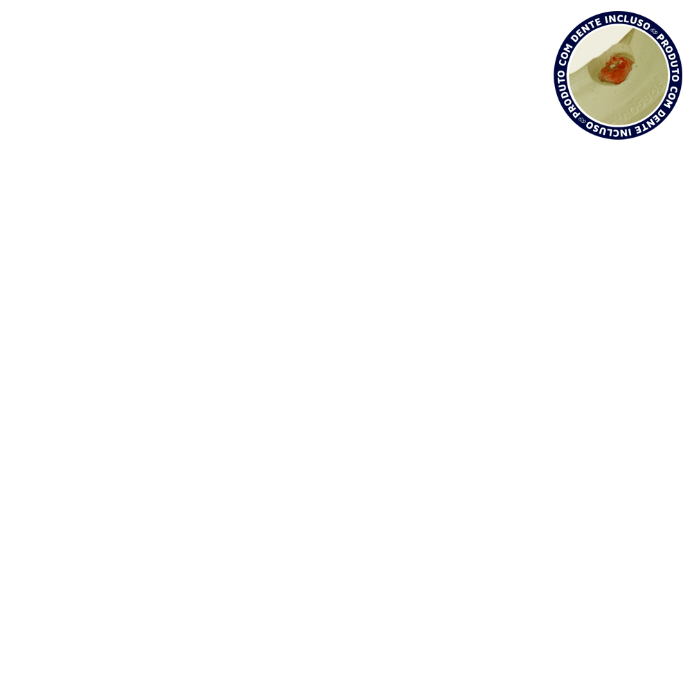 Produto com dente incluso